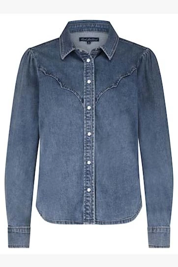 Red Button dames blouse zonder mouw